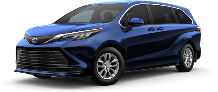 Toyota Sienna in Blueprint Toyota Sienna in Blueprint