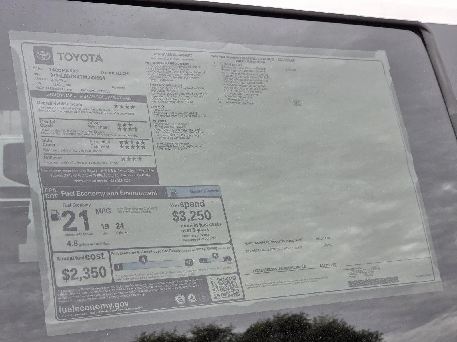 2026 Toyota Tacoma SR5 - Photo 17