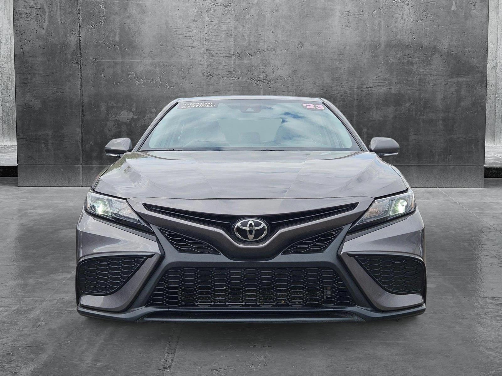 Used 2023 Toyota Camry SE with VIN 4T1G11AK0PU766990 for sale in Tempe, AZ