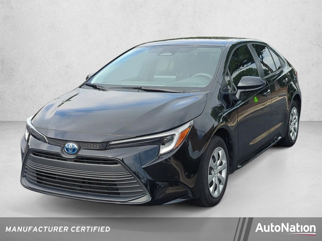 Certified 2024 Toyota Corolla Hybrid LE Sedan
