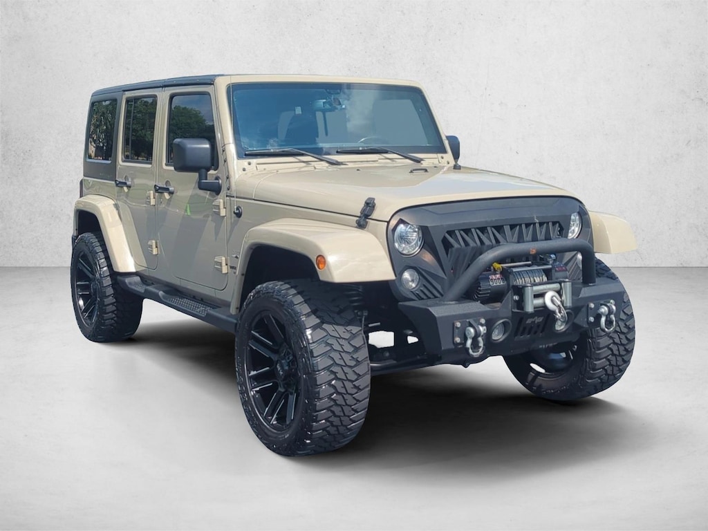 Used 2017 Jeep Wrangler JK Unlimited Sahara 4x4 SUV