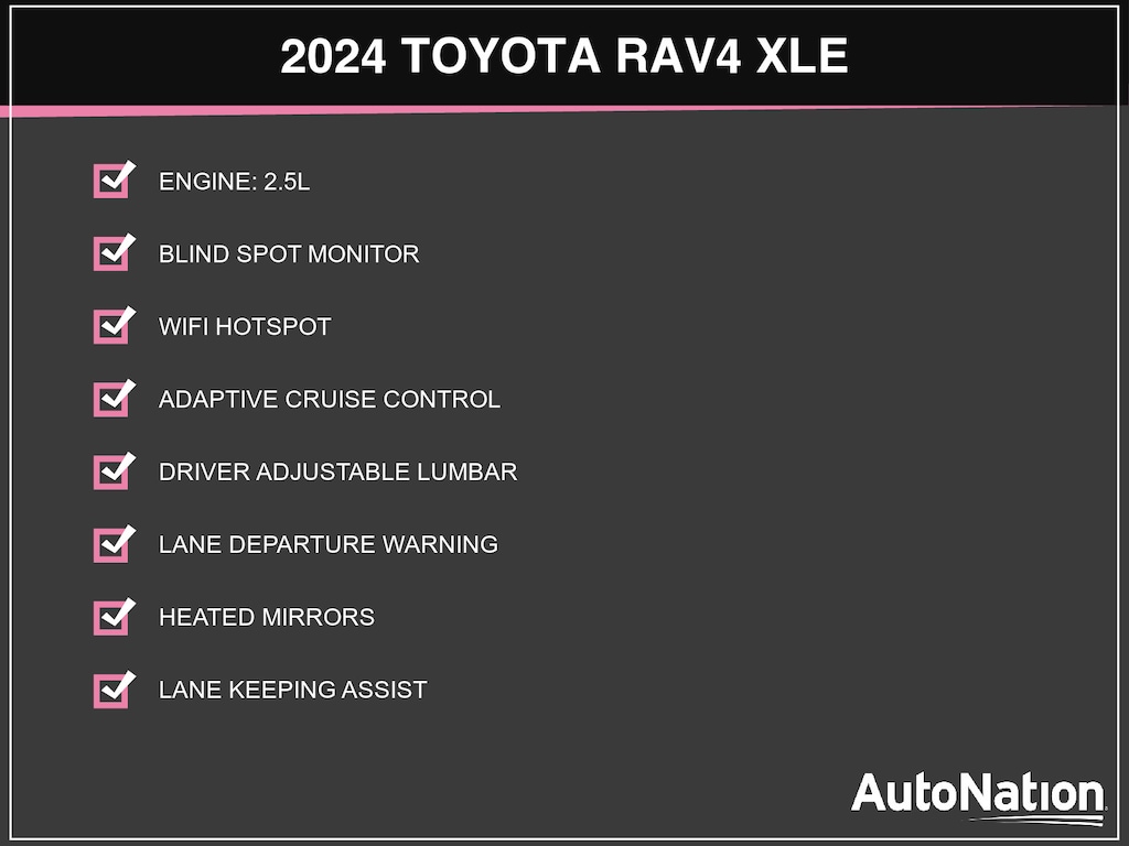 Used 2024 Toyota RAV4 XLE SUV