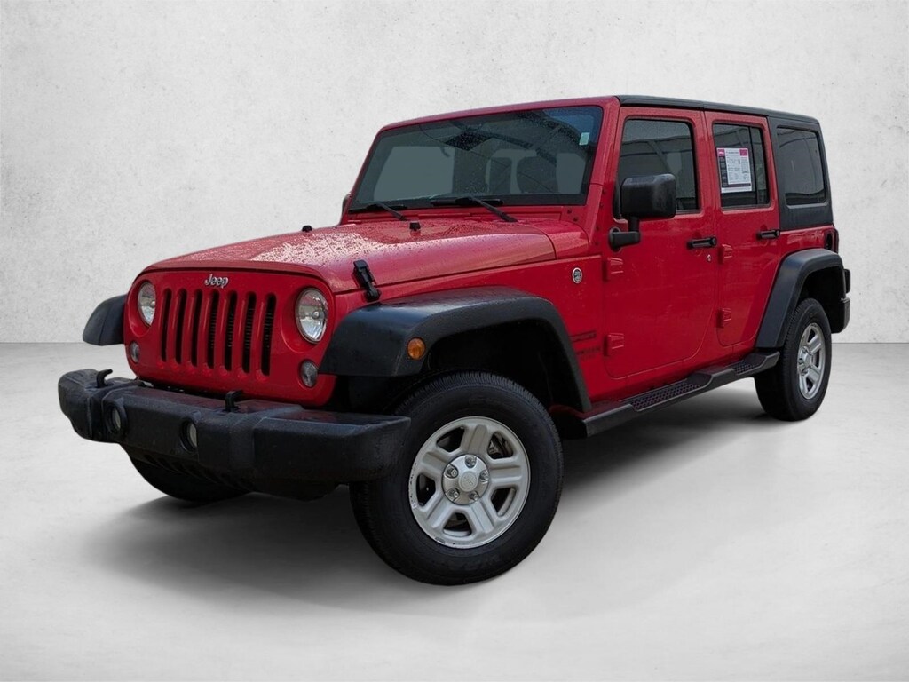 Used 2017 Jeep Wrangler JK Unlimited Sport 4x4 SUV