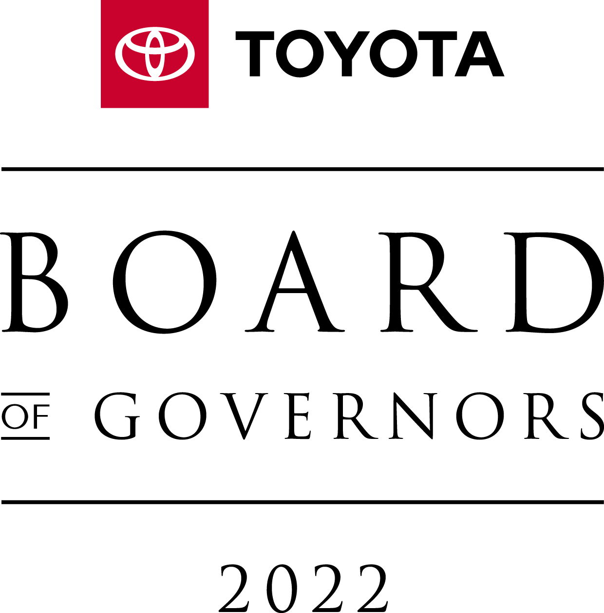 Toyota Board of Governors 2022