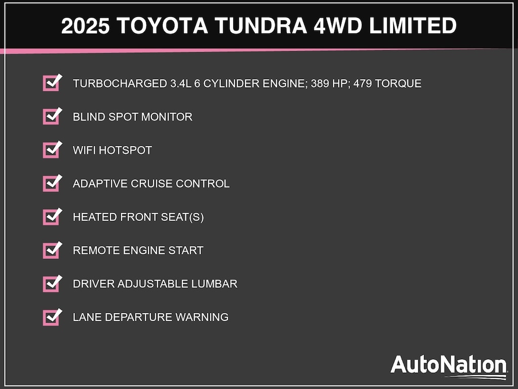 Used 2025 Toyota Tundra Limited Truck CrewMax