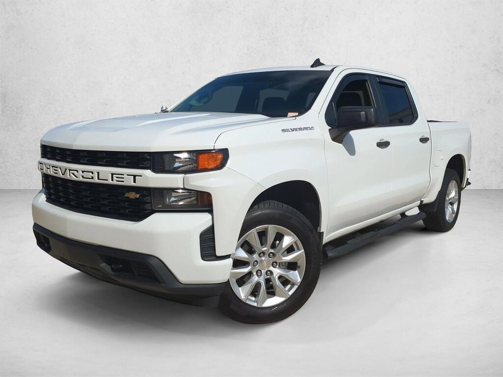 Used 2021 Chevrolet Silverado 1500 Custom Truck Crew Cab