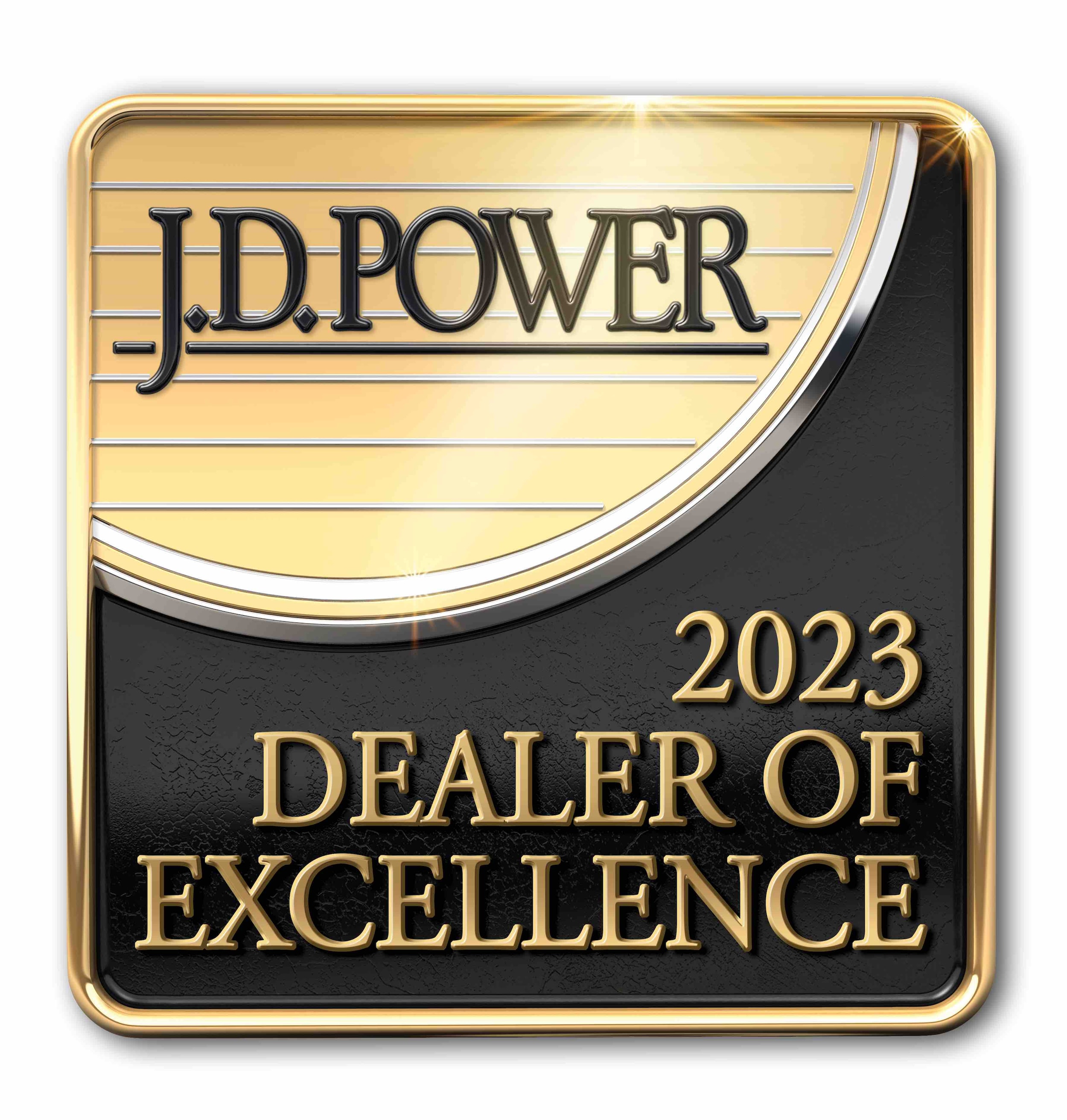 2023 JD Power Dealer of Excellence Award