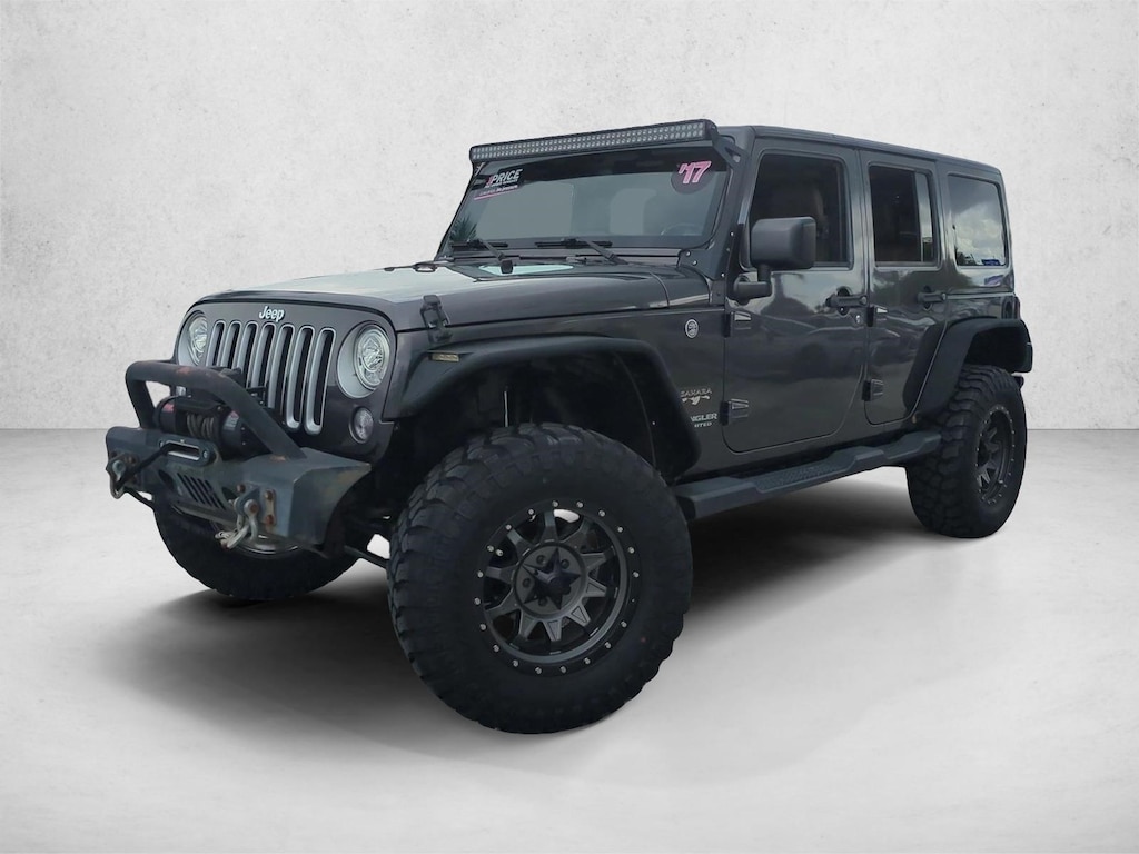 Used 2017 Jeep Wrangler JK Unlimited Sahara 4x4 SUV