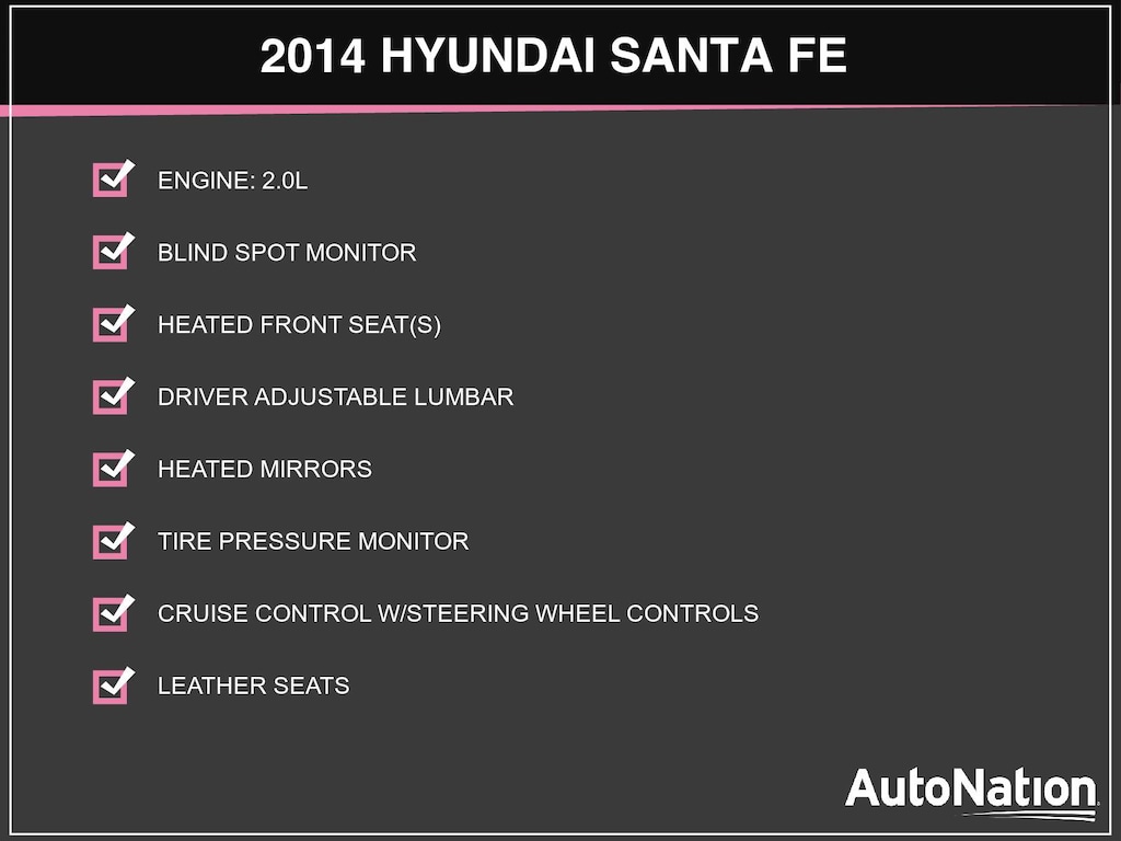 Used 2014 Hyundai Santa Fe Sport 2.0L Turbo SUV