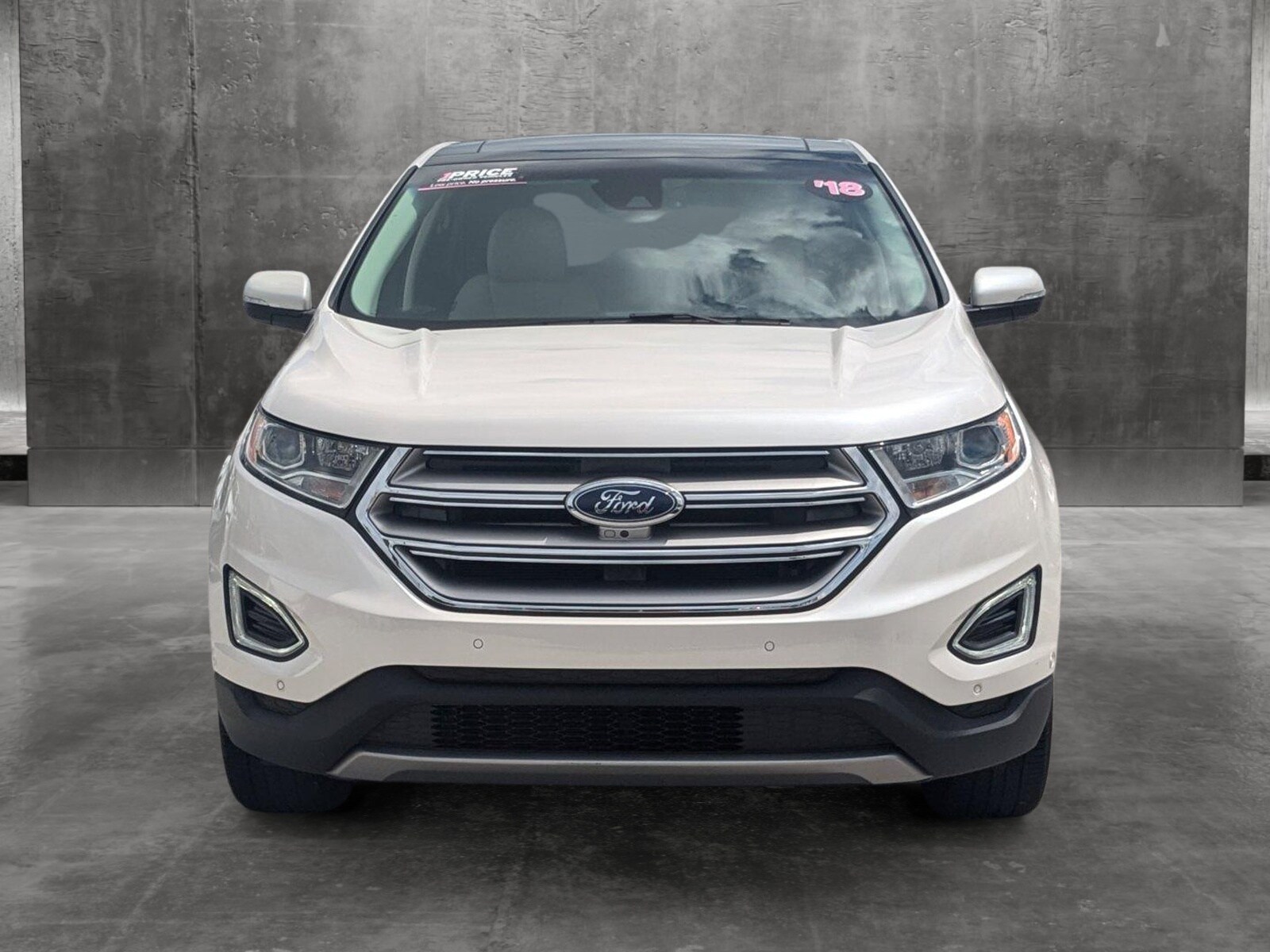 Used 2018 Ford Edge Titanium with VIN 2FMPK3K84JBC18595 for sale in Winter Park, FL