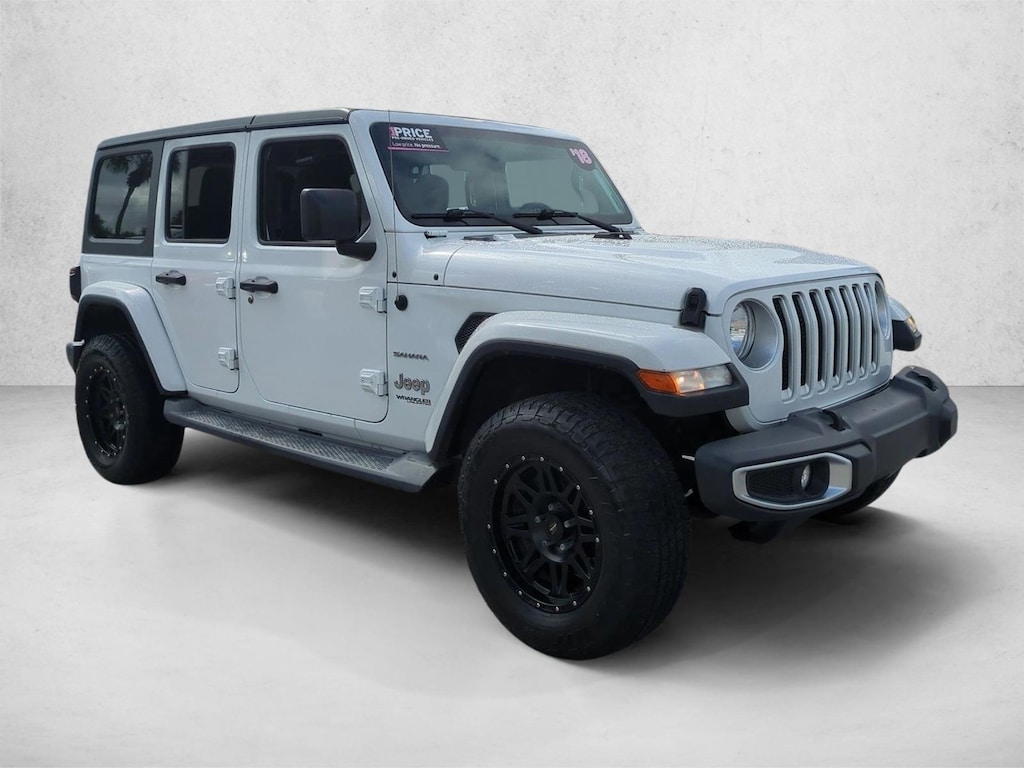 Used 2018 Jeep Wrangler Unlimited Sahara 4x4 SUV