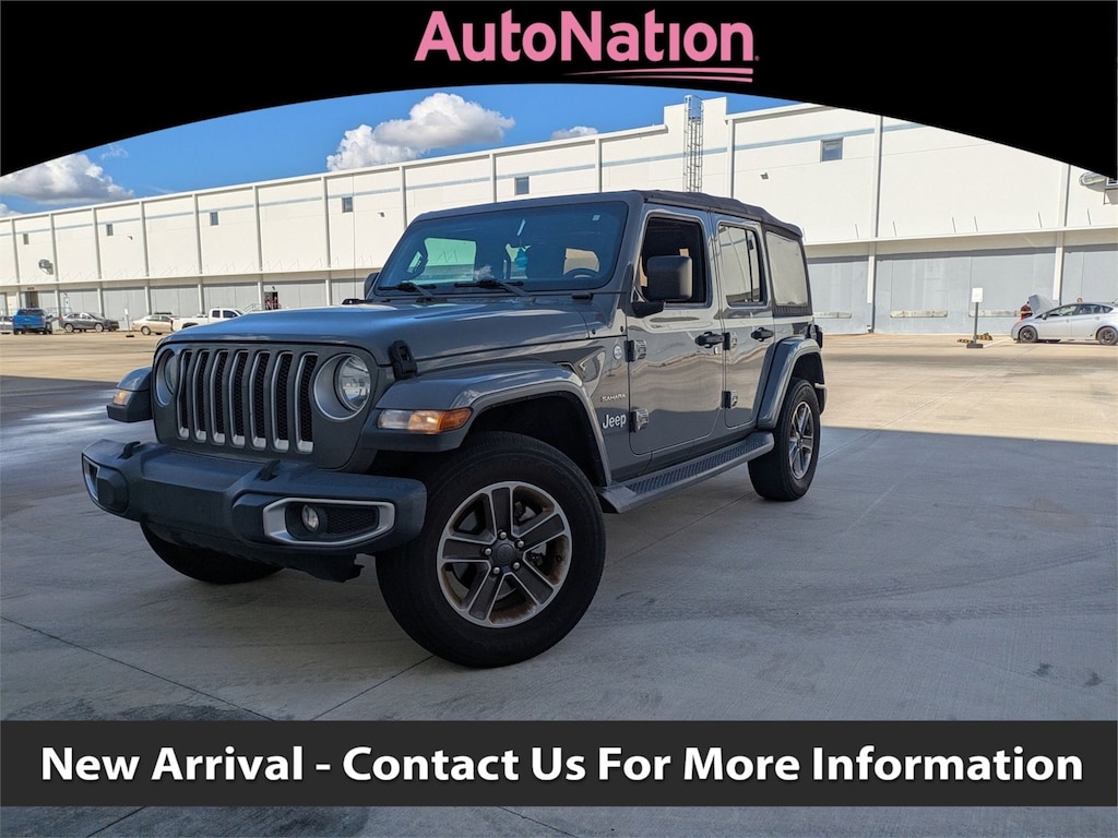 Used 2018 Jeep Wrangler Unlimited Sahara 4x4 SUV