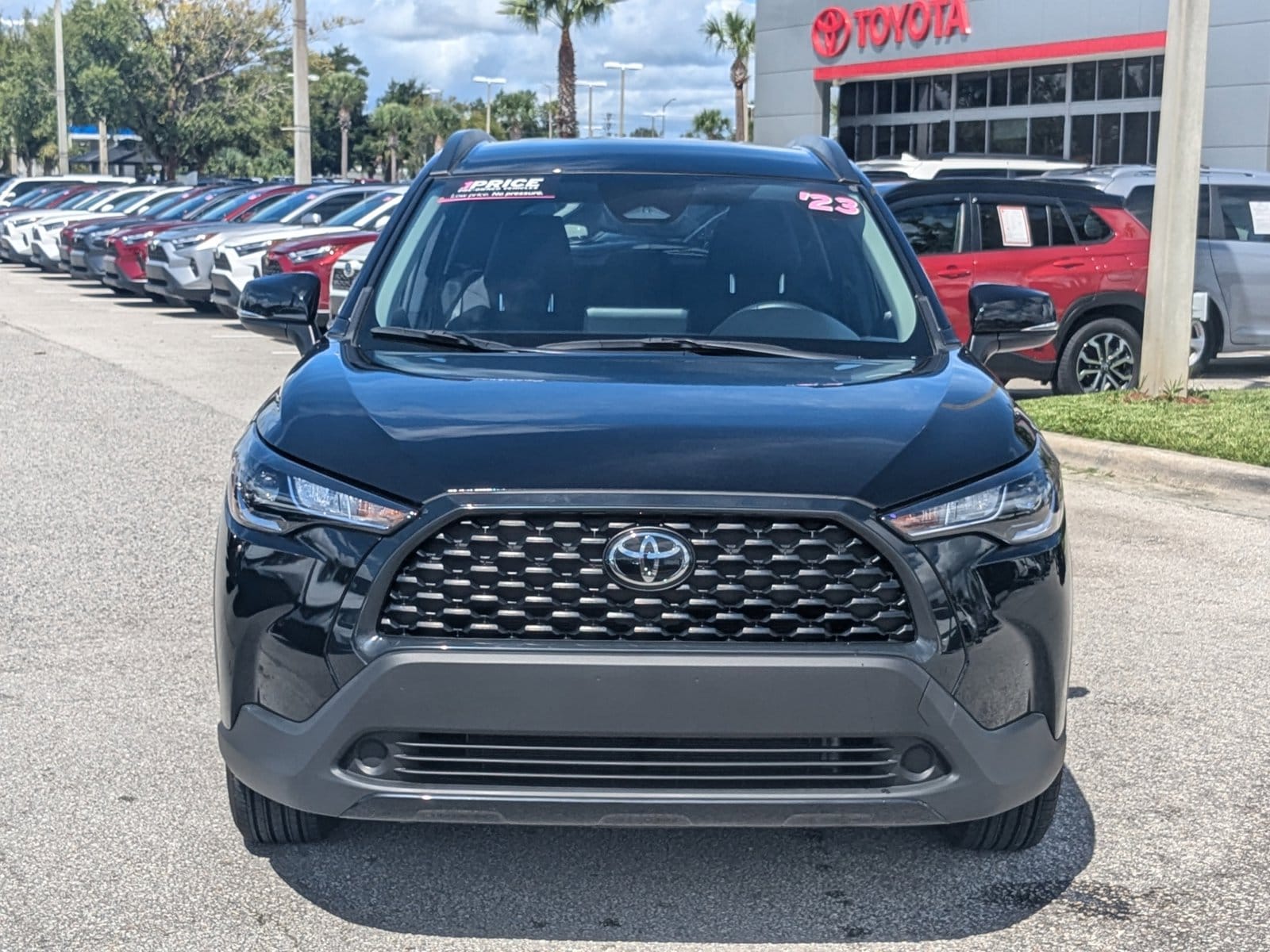 Certified 2023 Toyota Corolla Cross LE with VIN 7MUCAAAG4PV067337 for sale in Winter Park, FL