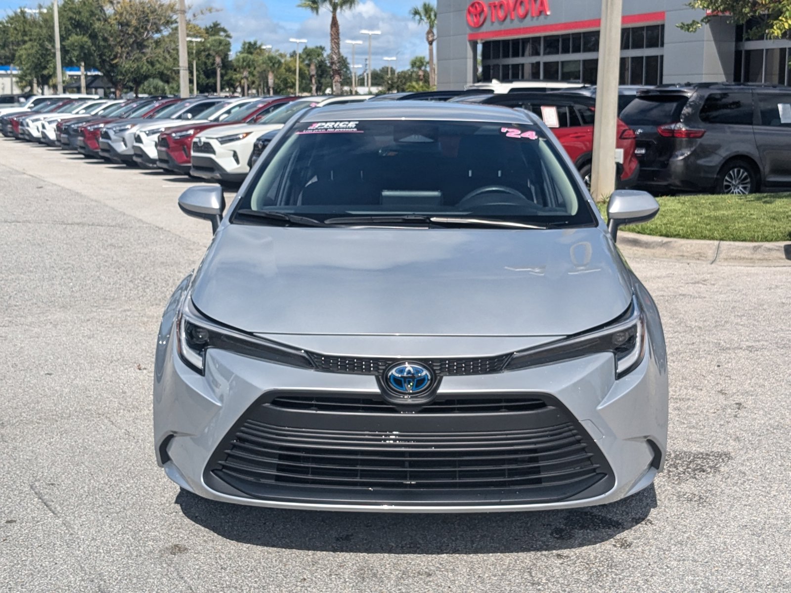 Certified 2024 Toyota Corolla LE with VIN JTDBCMFE9R3027865 for sale in Winter Park, FL