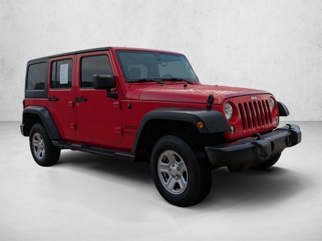 Used 2017 Jeep Wrangler JK Unlimited Sport 4x4 SUV