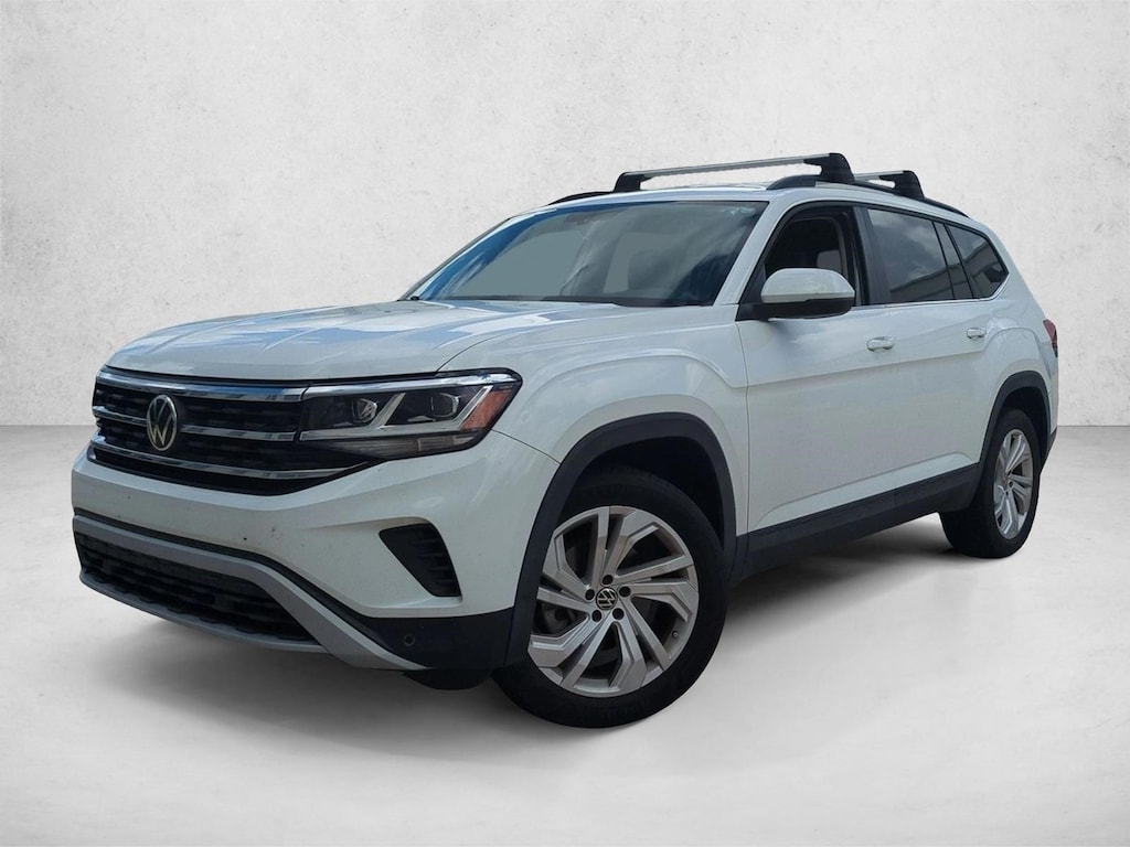 Used 2021 Volkswagen Atlas 3.6L V6 SE w/Technology (2021.5) SUV