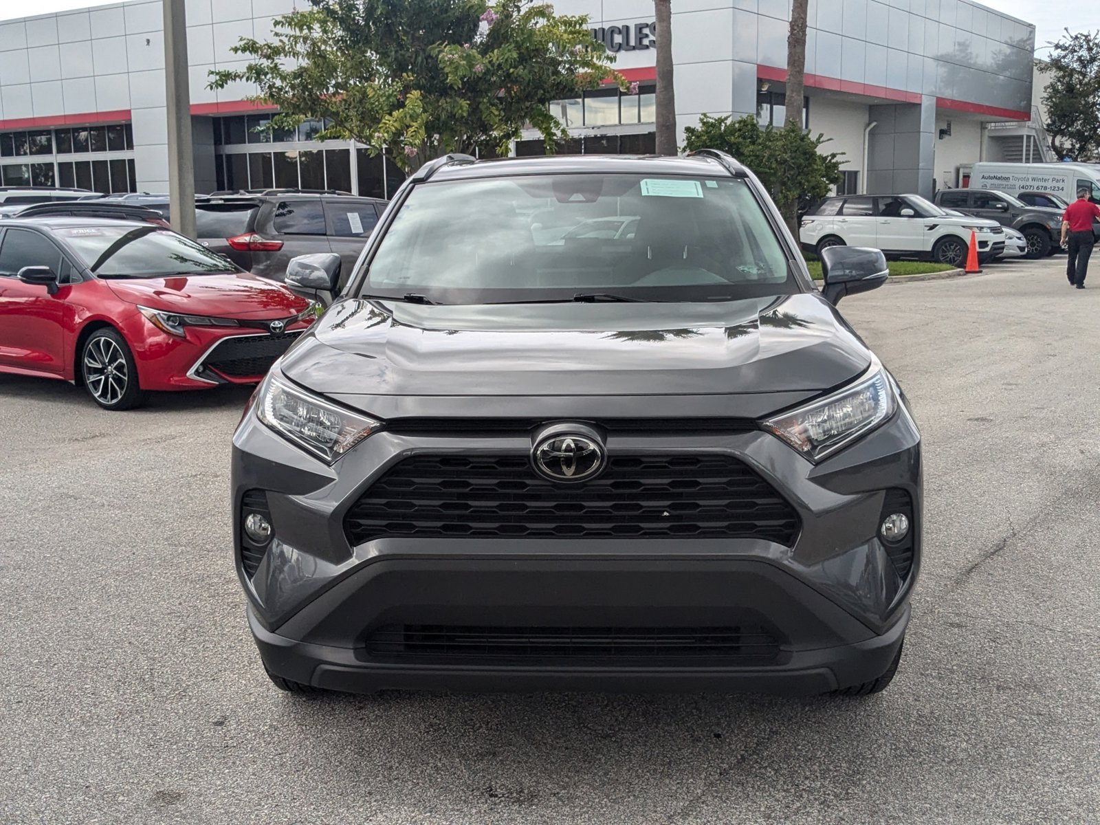 Used 2021 Toyota RAV4 XLE with VIN 2T3W1RFV2MC113725 for sale in Winter Park, FL