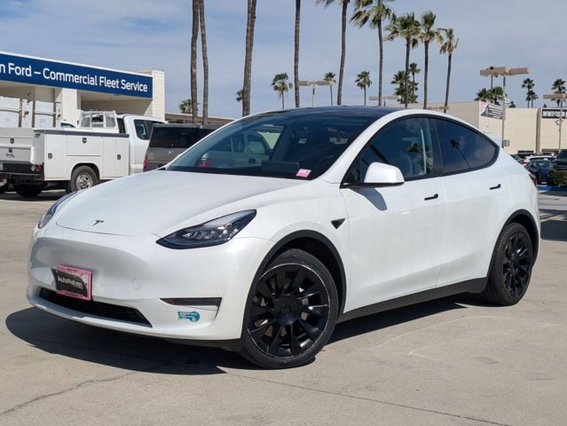 Used 2020 Tesla Model Y Performance with VIN 5YJYGDEF6LF004191 for sale in Tustin, CA