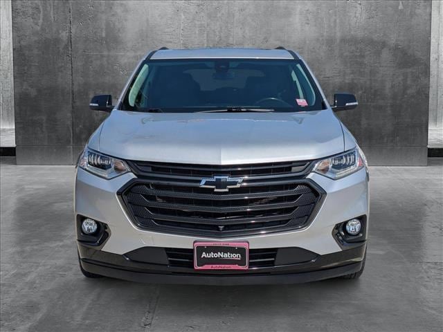 Used 2021 Chevrolet Traverse Premier with VIN 1GNEVKKW9MJ203402 for sale in Tustin, CA