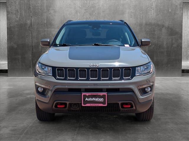 Used 2021 Jeep Compass Trailhawk with VIN 3C4NJDDB0MT600600 for sale in Tustin, CA