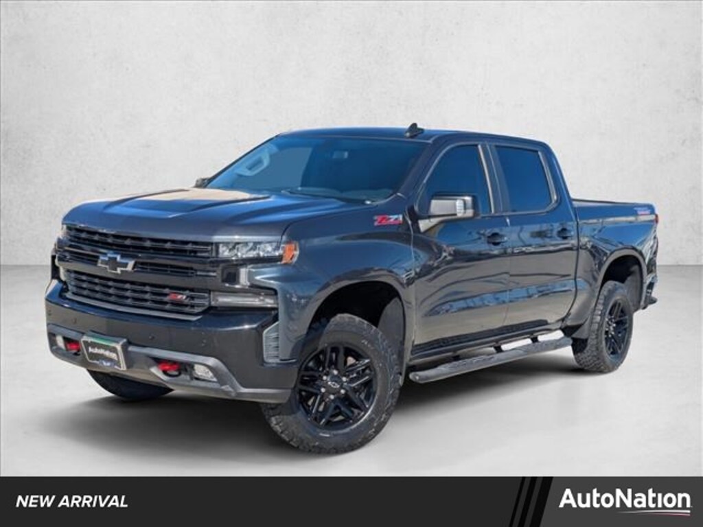 Used 2019 Chevrolet Silverado 1500 LT Trail Boss Truck Crew Cab