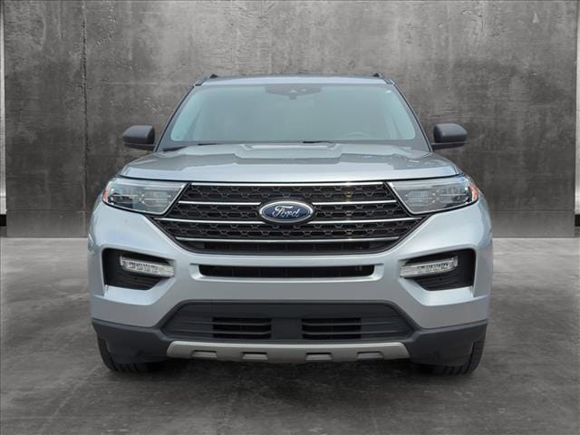 Used 2022 Ford Explorer XLT with VIN 1FMSK8DH8NGA45070 for sale in Union City, GA