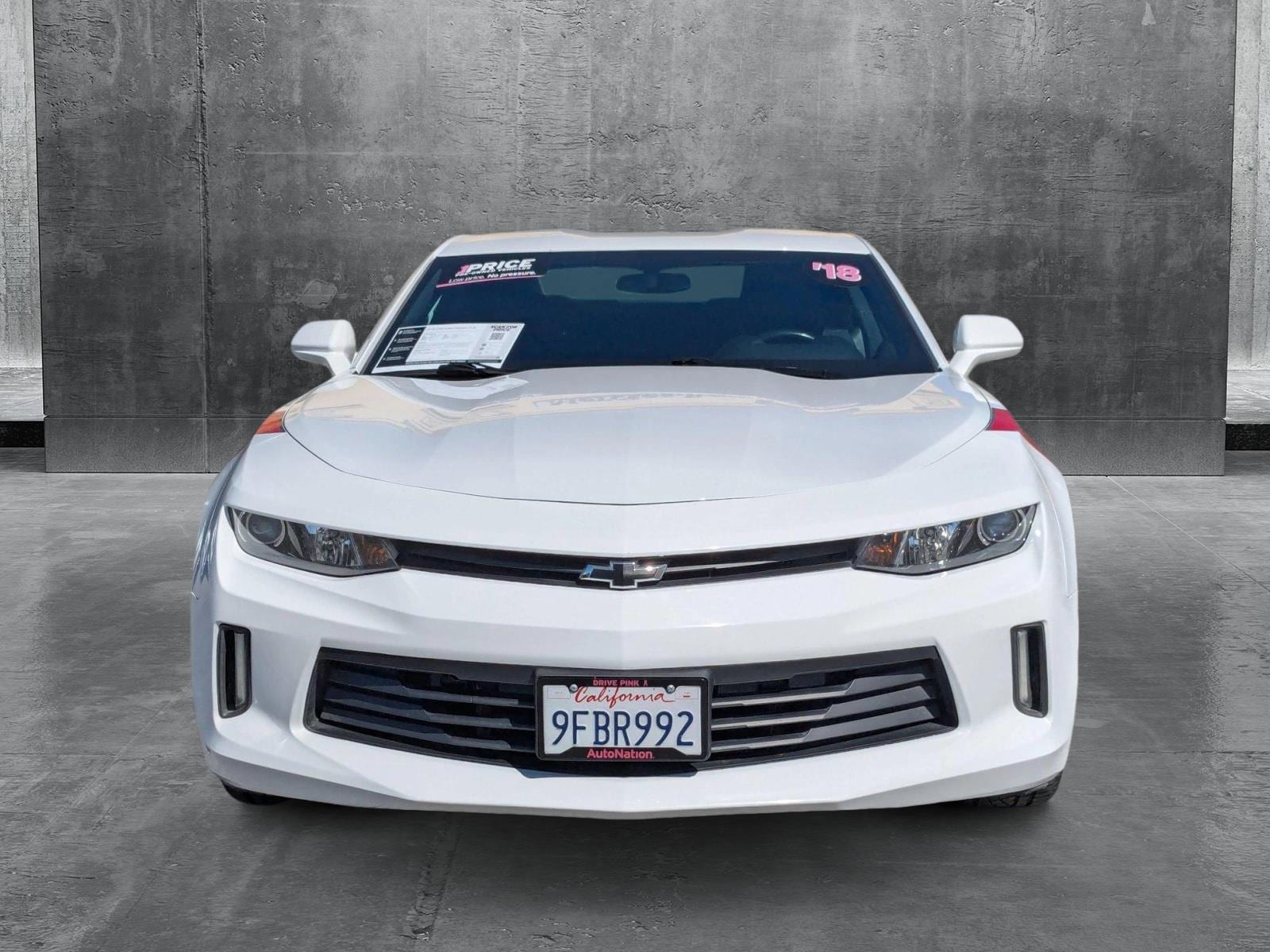 Used 2018 Chevrolet Camaro 1LS with VIN 1G1FA1RXXJ0184189 for sale in Las Vegas, NV