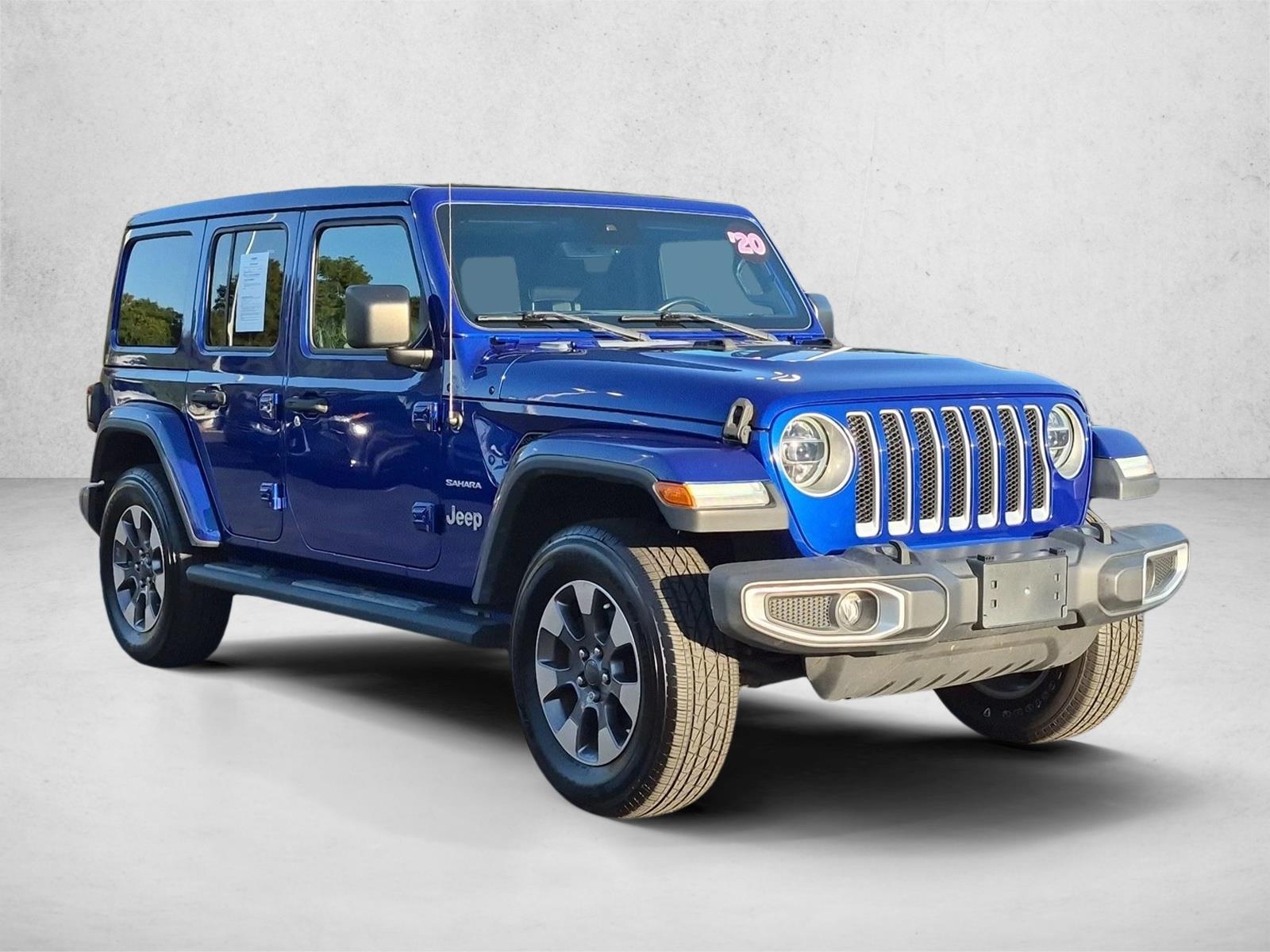 Used 2020 Jeep Wrangler Sahara Sport Utility