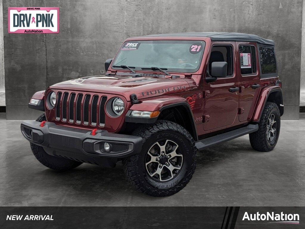 Used 2021 Jeep Wrangler For Sale in Charlotte MW580671 AutoNation USA