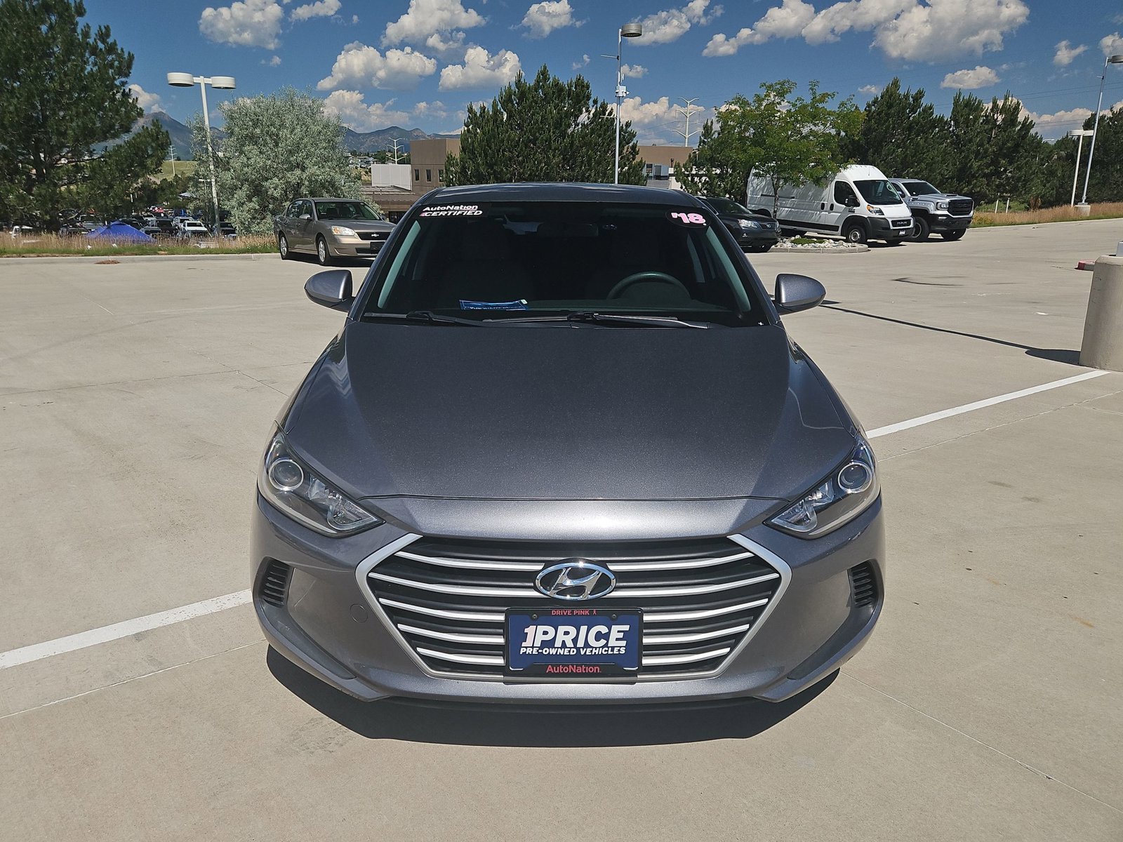 Used 2018 Hyundai Elantra SE with VIN KMHD74LF2JU637577 for sale in Colorado Springs, CO