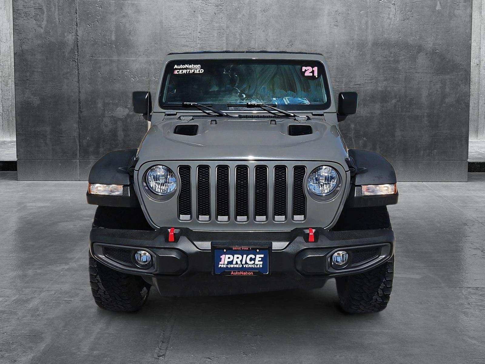 Used 2021 Jeep Wrangler Unlimited Rubicon with VIN 1C4HJXFG0MW549326 for sale in Colorado Springs, CO