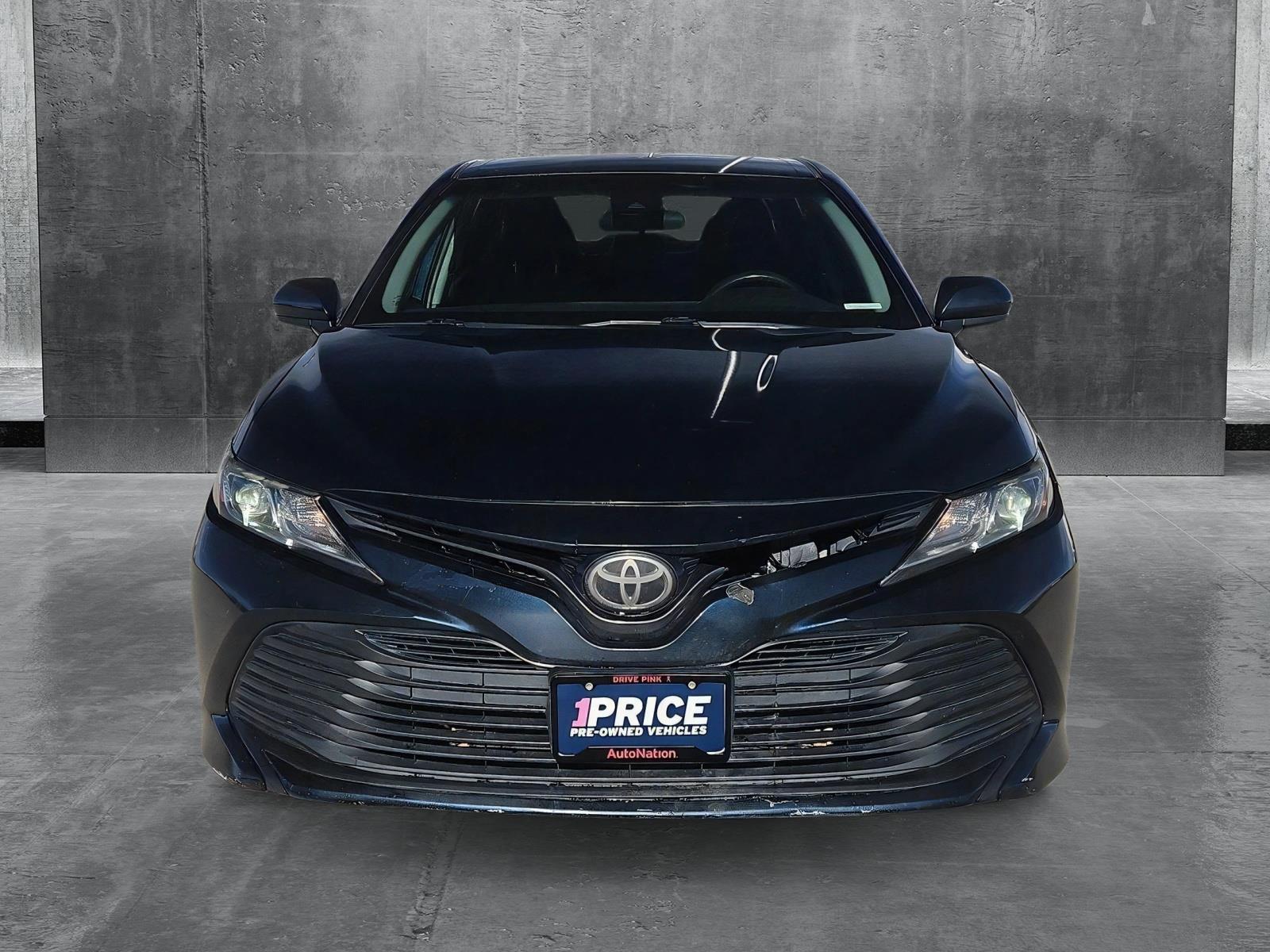 Used 2018 Toyota Camry LE with VIN 4T1B11HK9JU655765 for sale in Colorado Springs, CO