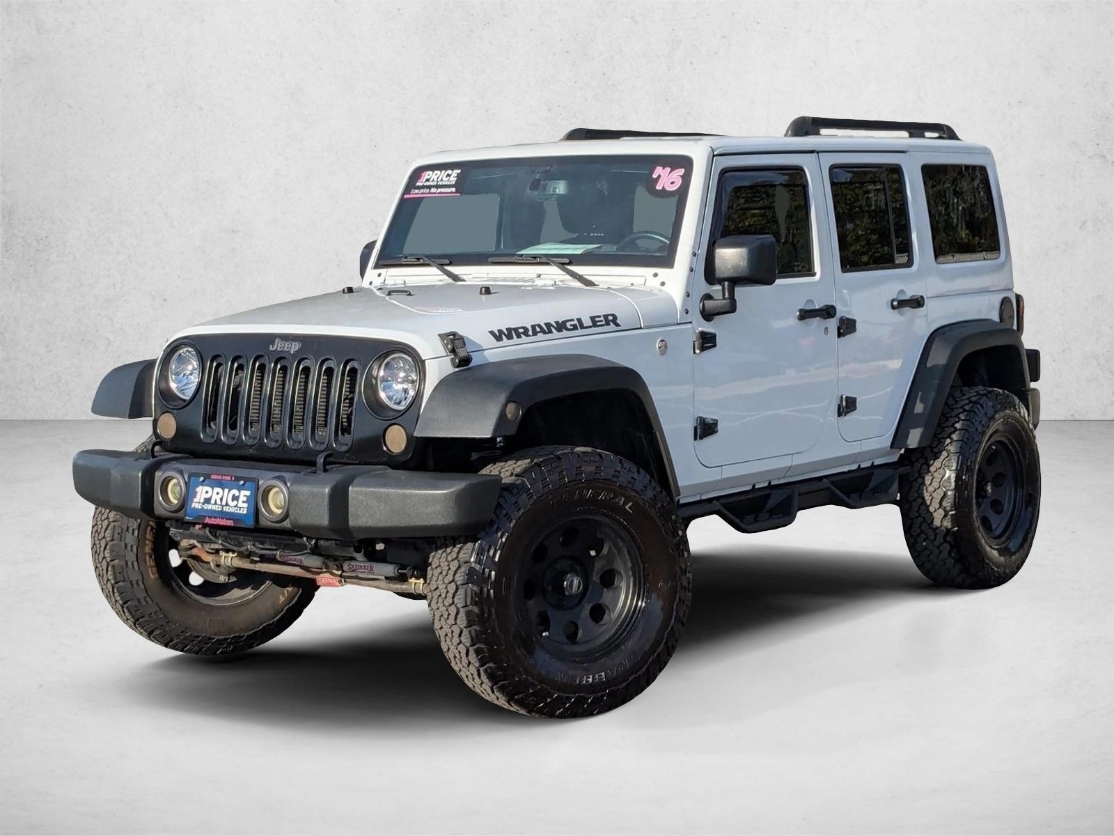 2016 Jeep Wrangler Unlimited Black Bear