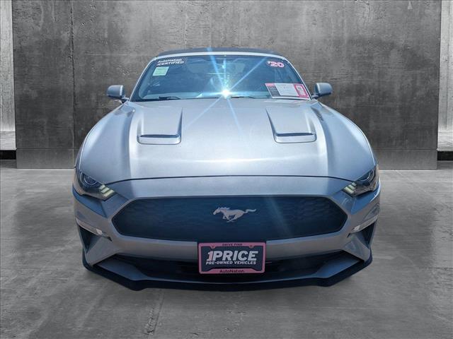 Used 2020 Ford Mustang EcoBoost Premium with VIN 1FATP8UH5L5112166 for sale in Littleton, CO