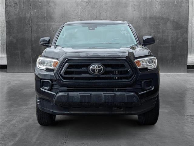 Used 2021 Toyota Tacoma SR with VIN 3TMCZ5AN4MM446584 for sale in Littleton, CO