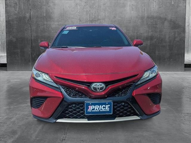 Used 2018 Toyota Camry XSE with VIN 4T1B61HK2JU514571 for sale in Littleton, CO