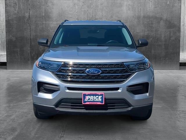 Used 2022 Ford Explorer XLT with VIN 1FMSK8DH0NGA54281 for sale in Littleton, CO