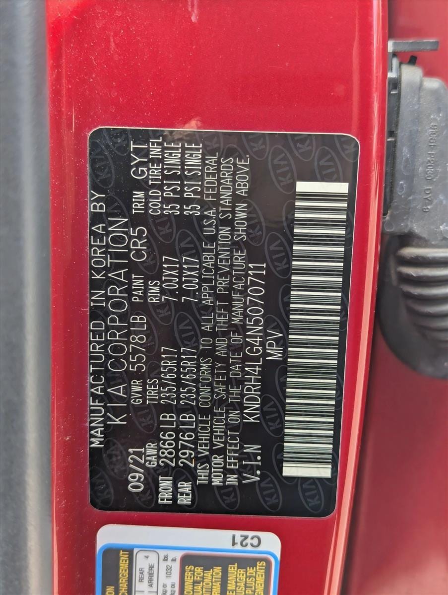 2022 Kia Sorento Hybrid EX photo 2