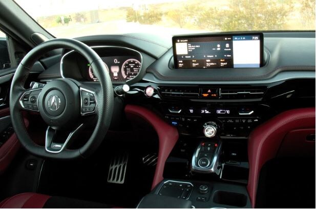 Exterior view of the 2022 Acura MDX