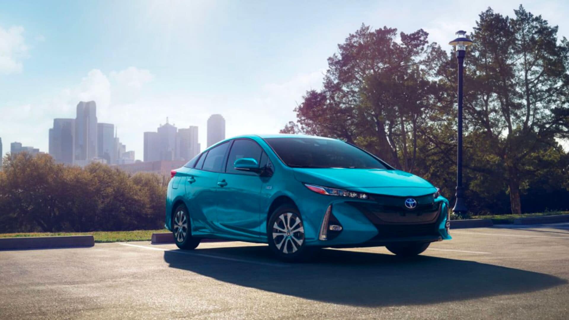 Visit an AutoNation USA Location near you to check out our used Toyota Prius inventory Toyota Prius parked in a parking lot