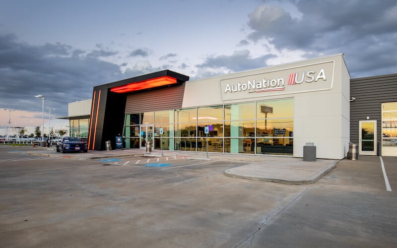 Exterior view of AutoNation USA Houston