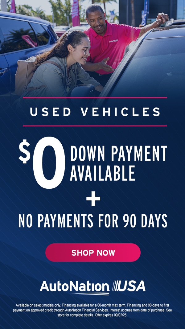 $0 Down, No Payments for 90 Days Campaign