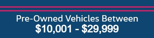 used cars between $10,000 - $29,999