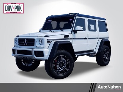 Used 17 Mercedes Benz G 550 4x4 Squared For Sale In Henderson Hx Autonation Usa