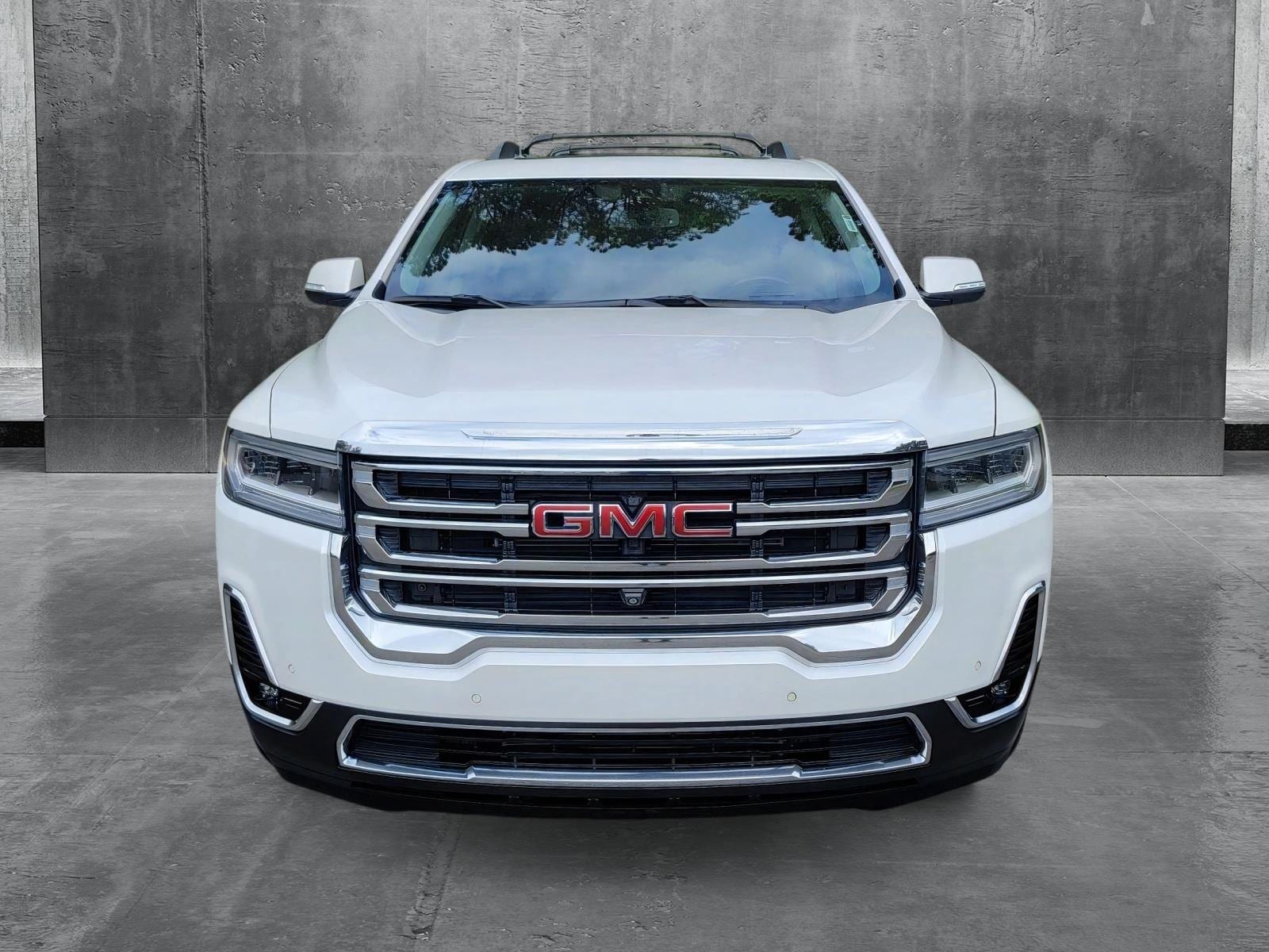 Used 2021 GMC Acadia SLT with VIN 1GKKNMLS1MZ225791 for sale in Hardeeville, SC