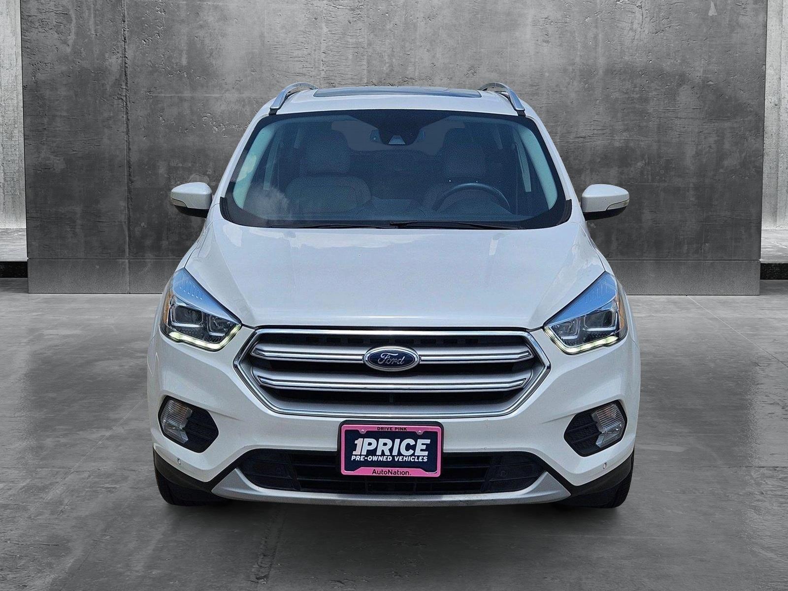 Used 2017 Ford Escape Titanium with VIN 1FMCU0JD5HUA49634 for sale in Spring, TX