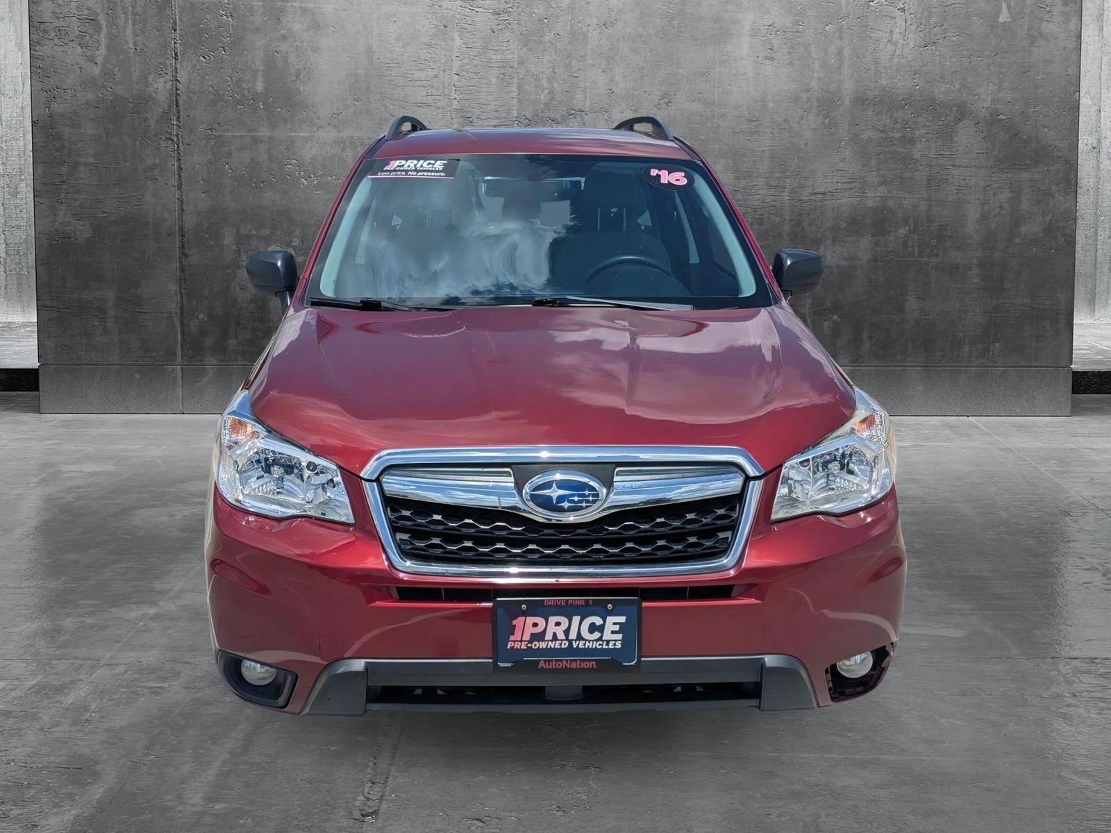 Used 2016 Subaru Forester i with VIN JF2SJABC8GH505607 for sale in Houston, TX