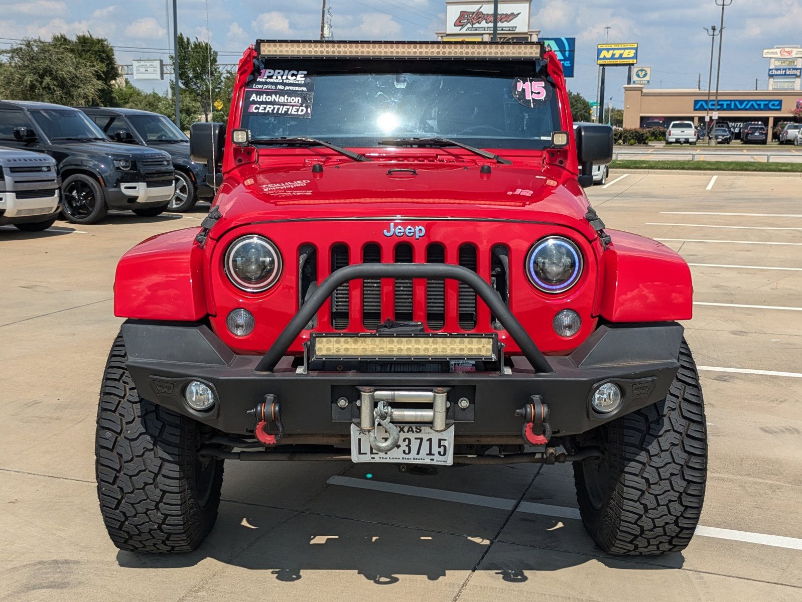 Used 2015 Jeep Wrangler Unlimited Sahara with VIN 1C4BJWEG9FL524365 for sale in Summit, NJ