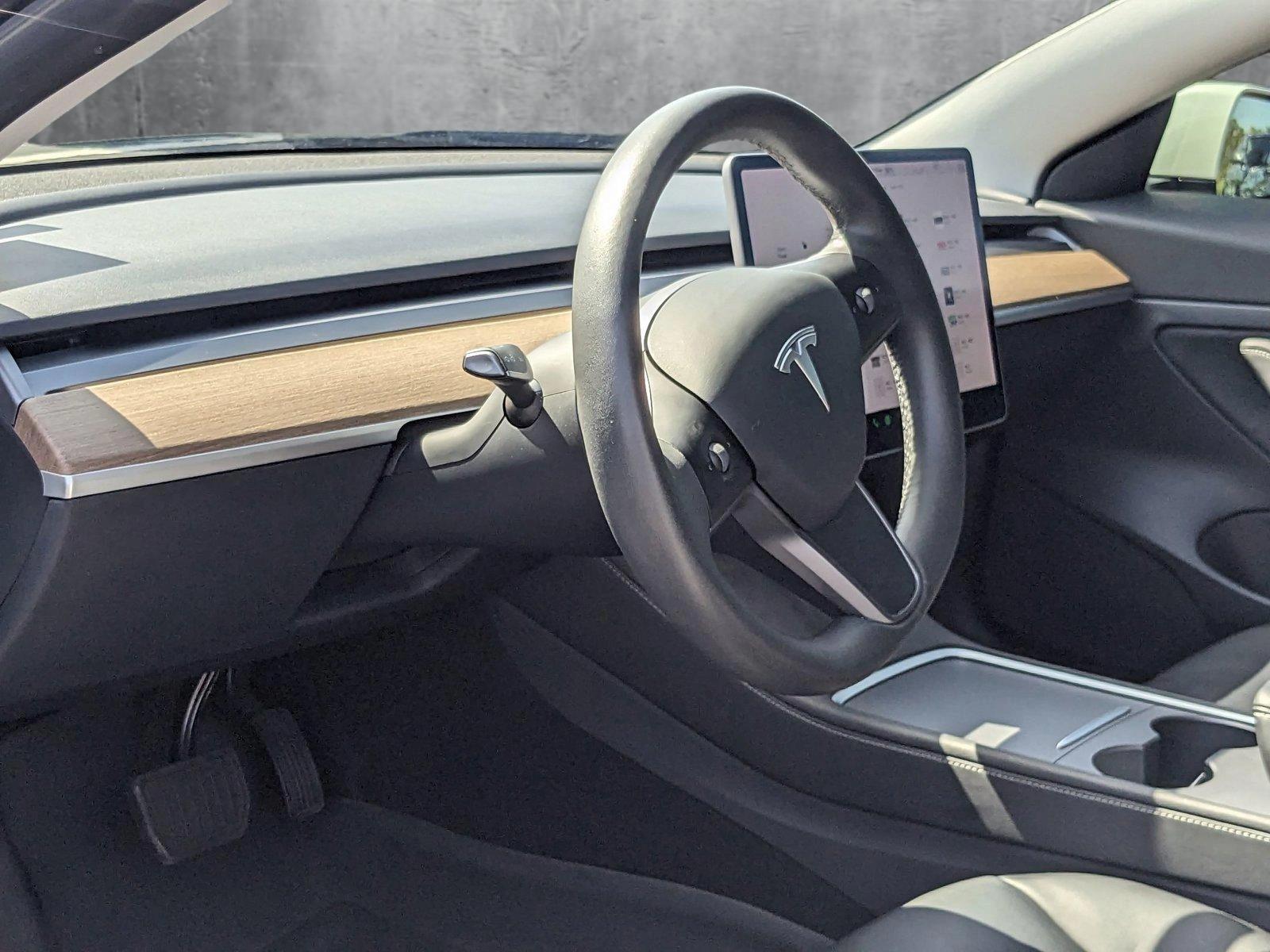 Used 2021 Tesla Model 3 Base with VIN 5YJ3E1EA7MF854318 for sale in Sanford, FL