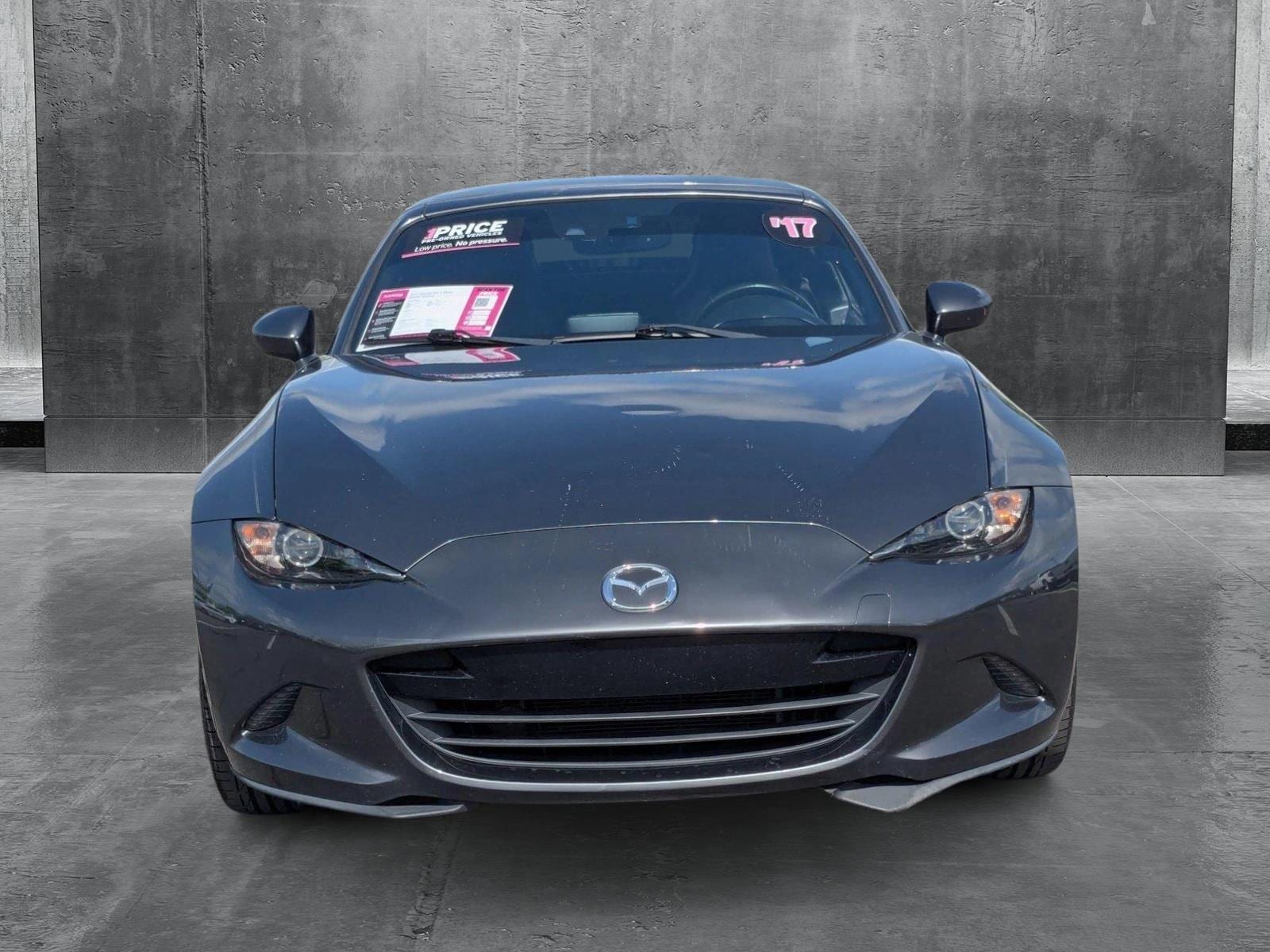 Used 2017 Mazda MX-5 Miata RF Grand Touring with VIN JM1NDAM74H0108740 for sale in Sanford, FL